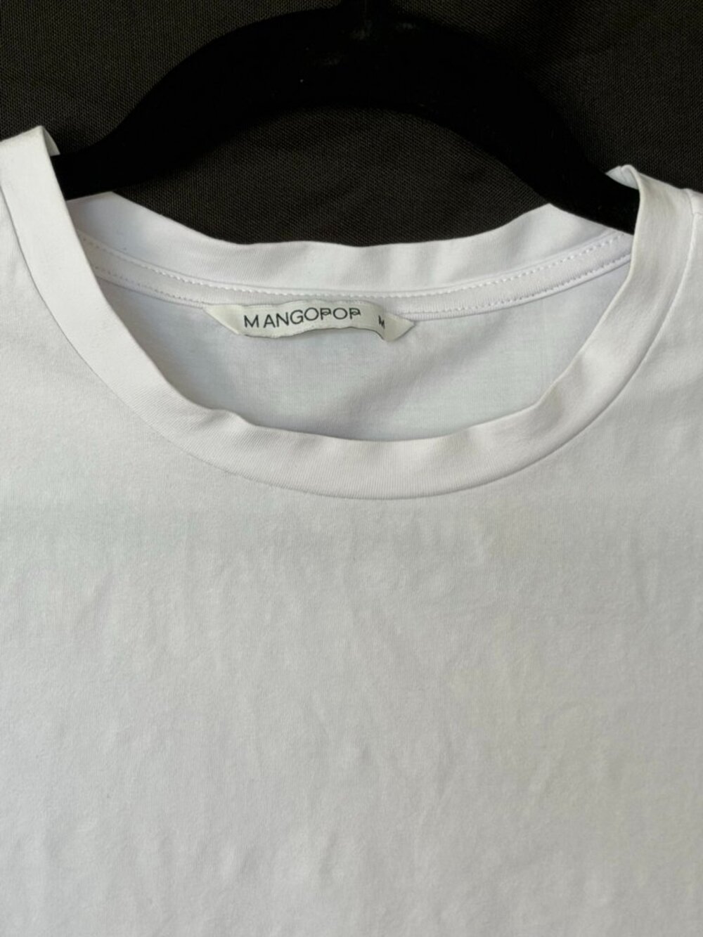 White Short‑Sleeve Crew Neck Bodysuit – Size Medium - Picture 6 of 8
